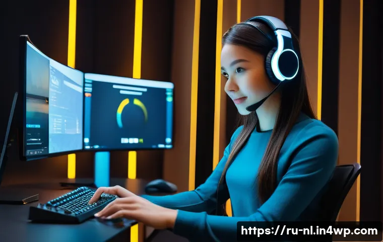 라이브 방송 후 피드백을 통한 개선점 찾기 - **Image Prompt 1: The Attentive Streamer**
A female streamer, late 20s, with a warm and friendly...